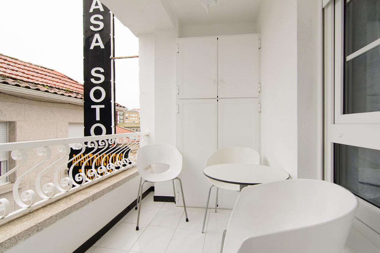Apartamentos Turisticos Casa Soto Baiona Eksteriør billede